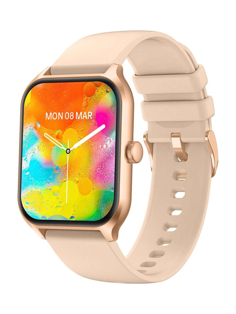 Heart Rate Monitoring Square Smart Watch