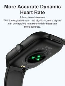 Heart Rate Monitoring Square Smart Watch