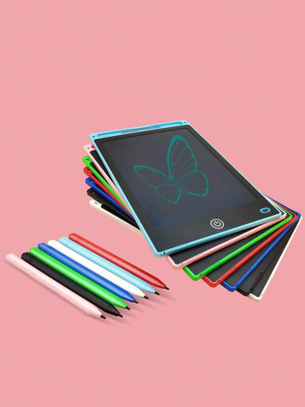 1pc Solid Color Writing Tablet, Simple Multipurpose Drawing Tablet For