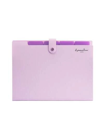 1 pièce Chemise à dossiers extensible à motif arbre, chemise accordéon multicouche simple pour le bureau, le stockage de fichiers scolaires, fournitures scolaires