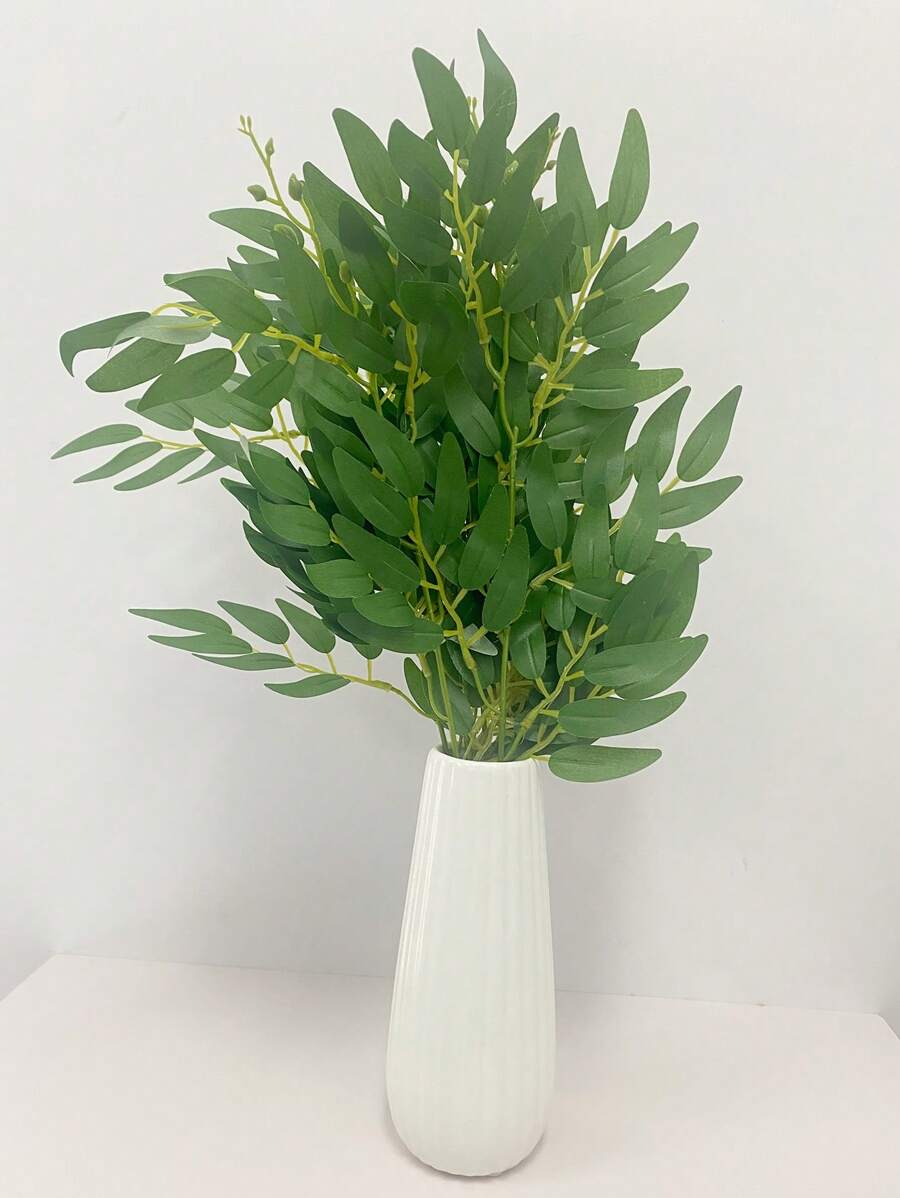 Style A Forest Green Willow Leaf Cut Out Single Pen, One Pen/pack ...