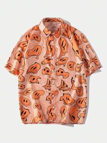 ROMWE MEN Street Life Áo sơ mi Nam - Nhiều màu - Xem 1