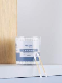 NEFOUME 200 chiếc tăm bông hai mặt - trắng - Xem 2