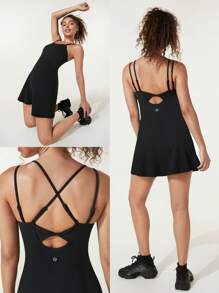 GLOWMODE Softflux背心式運動連衣裙