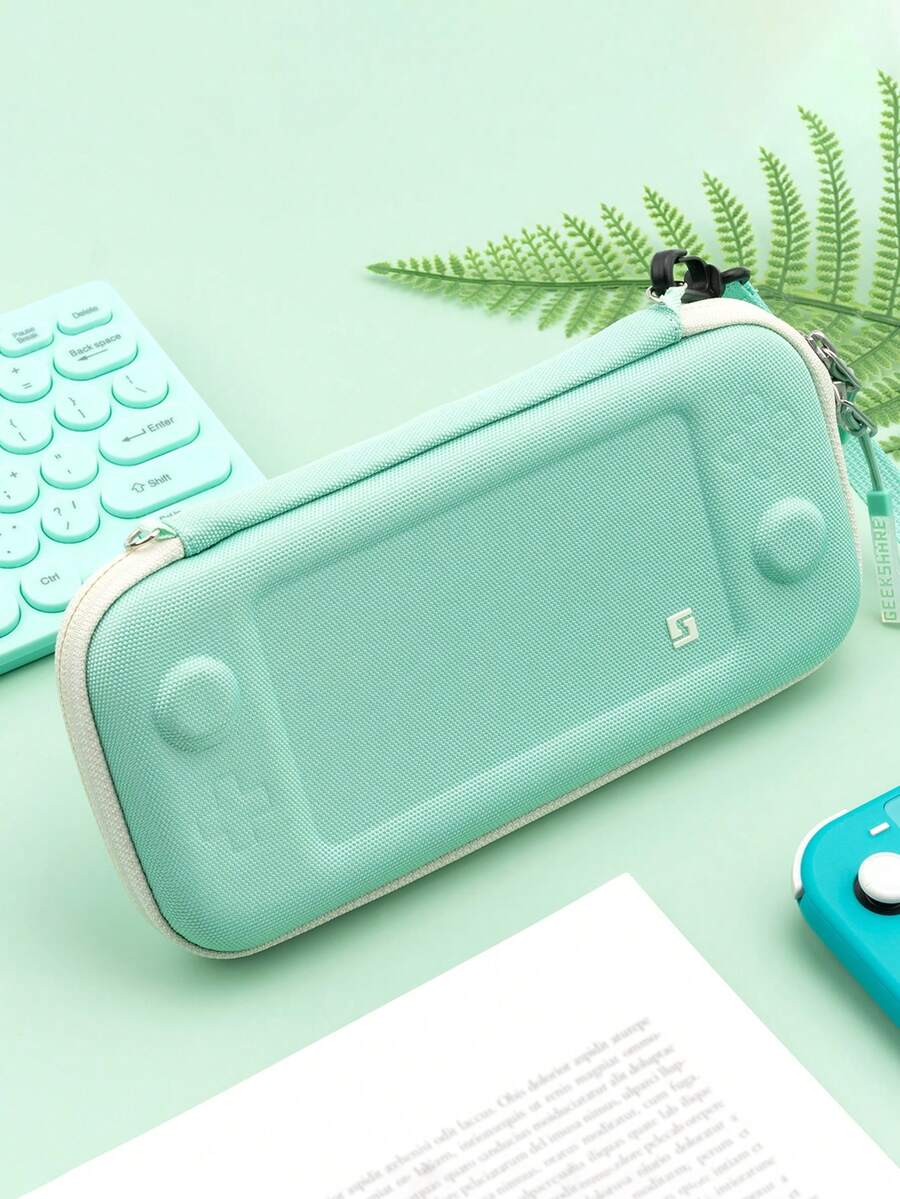GeekShare 素色收納袋適用於Nintendo Switch Lite - 薄荷綠 - 查看 1