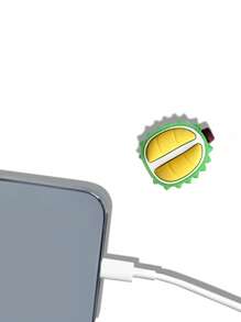 2pcs Durian Design Data Cable Protector - Multicolor - View 2