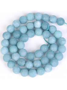 1股休閒釘珠DIY首飾配件適合女士DIY首飾製作 - 藍色 - 查看 2