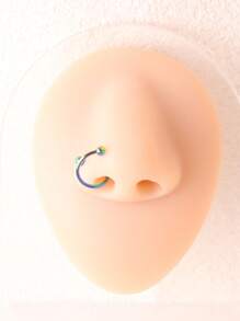 vòng mũi tối giản - Nhiều màu - Xem 3