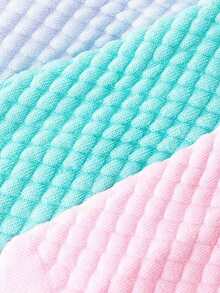 1pair Textured Athletic Socks - Light Grey - View 2