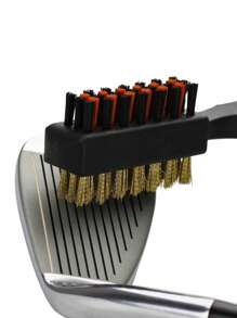 1入組高爾夫球工具清潔刷 - 黑色 - 查看 2