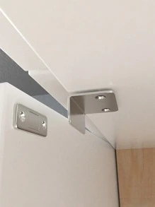 1入組免打孔磁性門鎖適用於滑動門,抽屜,衣櫃