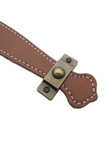 4入組簡約棕色櫥櫃拉手老式家用便攜式櫥櫃把手 - 棕色 - 查看 2