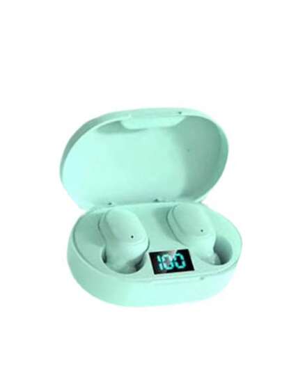 1pc Mini Digital Display Wireless Earbuds With Noise Reduction And Microphone For Phone Call, Suitable For All Devices, Ideal For Sports Music Gaming, 5.3 Stereo Sound, Long Battery Life, Waterproof And Sweatproof