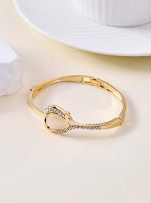 rhinestone tôn tạo vòng đeo tay - Vàng - Xem 2