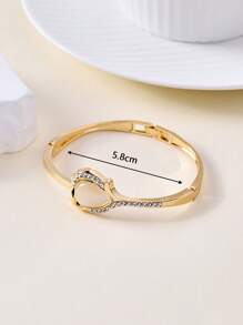 rhinestone tôn tạo vòng đeo tay - Vàng - Xem 4