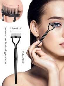 11件套睫毛眉毛工具套装，价格实惠，适合作为圣诞礼物、化妆品、化妆工具等，物美价廉，是送给女性的理想礼物，也是圣诞佳品。