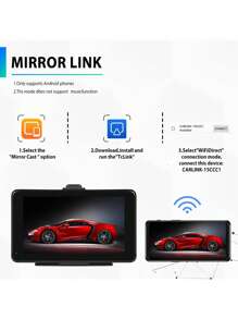 7 Inch Screen MP5 Portable Smart Player Auto Voice Control With 32G Memory Card - Black - View 5