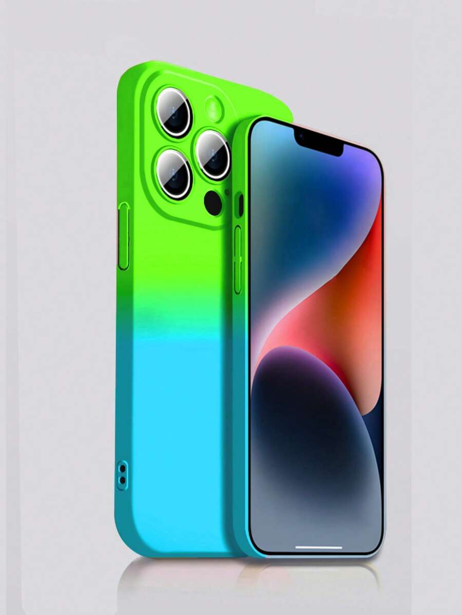 Ốp Điện Thoại Chống Rơi Màu Ombre Tương Thích Với iPhone15/15Plus/15Pro/15Promax