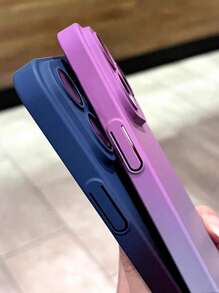 Funda para teléfono anticaída Ombre compatible con iPhone 15/15Pro/15Plus/15Promax - Multicolor - Ver 7