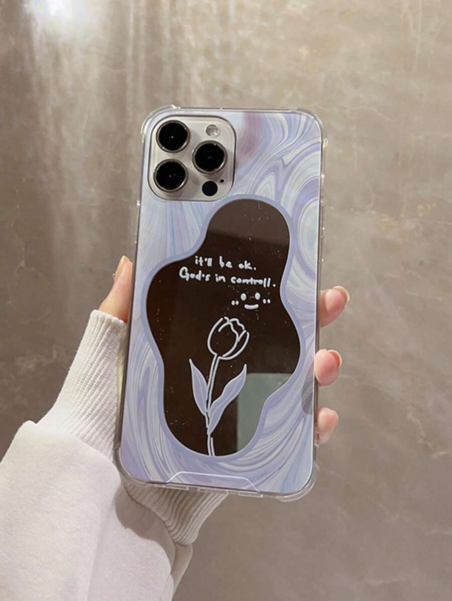 Custodia per telefono motivo floreale - Multicolore - Visualizzare 1