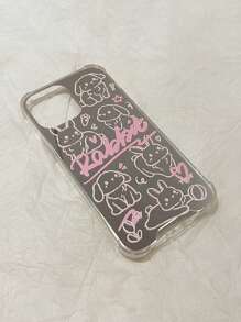 Rabbit Pattern Phone Case Compatible With iPhone15/15Plus/15Pro/15Promax - Multicolor - View 2