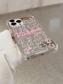 Rabbit Pattern Phone Case Compatible With iPhone15/15Plus/15Pro/15Promax - Multicolor - View 3