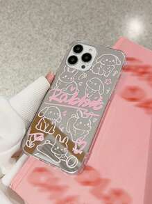 Rabbit Pattern Phone Case Compatible With iPhone15/15Plus/15Pro/15Promax - Multicolor - View 5