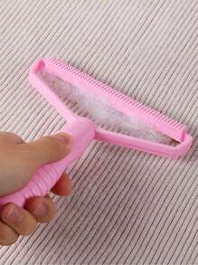 PETSIN 1pc Plastic Random Color Pet Lint Brush For Cat And Dog For Cleaning