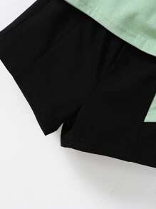 Đứa bé trai Đồ họa Hoạt hình Thiết kế bản vá 3D Áo thun & quần đùi - Nhiều màu - Xem 5