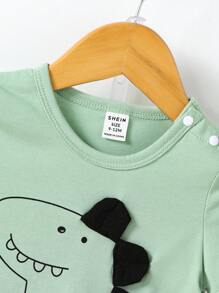 Đứa bé trai Đồ họa Hoạt hình Thiết kế bản vá 3D Áo thun & quần đùi - Nhiều màu - Xem 6