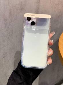 透明手機殼附鏡子 - 白色 - 查看 4