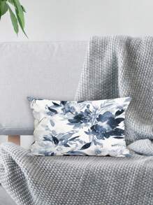 1入組無填充物花卉印花腰枕套現代織物裝飾抱枕套 - 彩色 - 查看 5