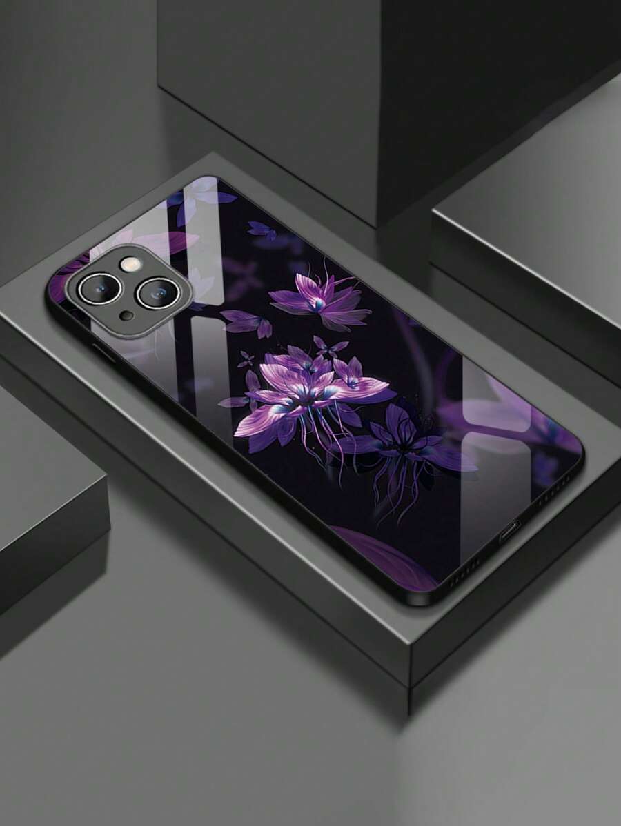Carcasă de telefon cu model floral - Multicolor - Vizualizare 1