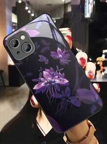 Carcasă de telefon cu model floral - Multicolor - Vizualizare 2