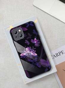 Carcasă de telefon cu model floral - Multicolor - Vizualizare 3