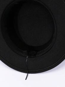 1 chiếc thắt lưng nữ trang trí mũ thời trang cho bữa tiệc - màu đen - Xem 5