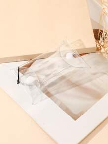 透明蓋子造型包,pvc材質輕便,歡度紀念日、生日禮物、白領禮物,男女適用