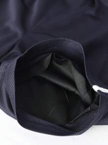 Bộ hai mảnh Trai Hoạt hình Giải trí - Màu xanh hải quân - Xem 5