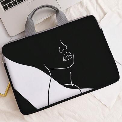 Figure Graphic Laptop Bag
