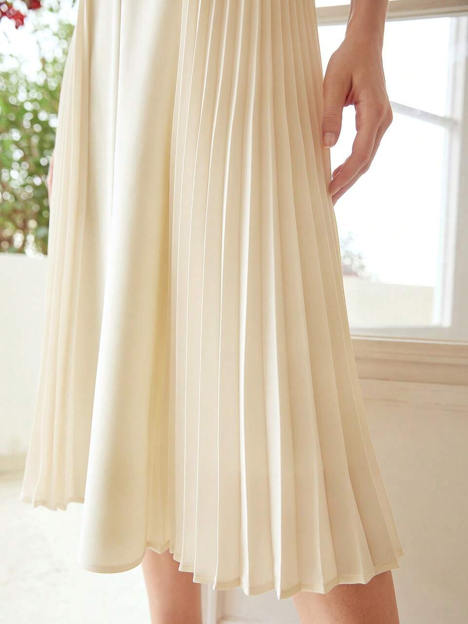 PLEATED CORSET MIDI DRESS,HOLIDAY PARTY BIRTHDAY FORMAL EVENING OCCASSION