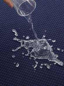 1入組素色彈力椅套，用於餐桌海軍藍色滌綸椅子防塵套 - 藏蓝色 - 查看 4