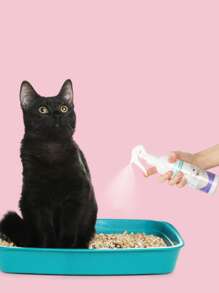 Spray desodorante para arena de gatos de múltiples gatos con lavanda, neutralizadores potentes de olores y eliminador de olores para mantener la frescura en el hogar rápida y eficientemente 237ml - Multicolor - Ver 11