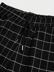 RueChic Homme Short à carreaux à cordon