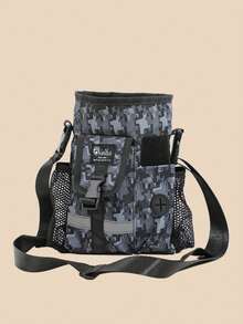 1pc Polyester Multi-layer Pet Treat Pouch For Dog For Outdoor - Multicolor - View 2