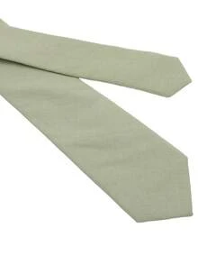 1入組男士素色休閒系帶日常裝飾 - 綠色 - 查看 5