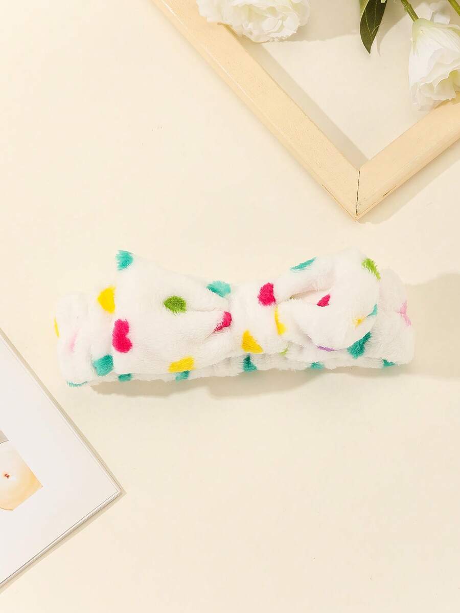 1 dây buộc tóc thời trang họa tiết trái tim cho nữ cho cuộc sống hàng ngày - Nhiều màu - Xem 1