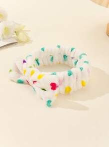 1 dây buộc tóc thời trang họa tiết trái tim cho nữ cho cuộc sống hàng ngày - Nhiều màu - Xem 2