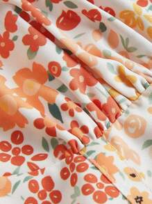 SHEIN MOD 大碼碎花吊帶上衣 - 彩色 - 查看 4