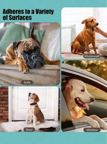 Transparent Vinyl Stickers For Furniture & Door Scratch Protection From Dog & Cat, S(5pcs)/m(5pcs)/l(1roll)/xl(1roll) - Clear - View 5