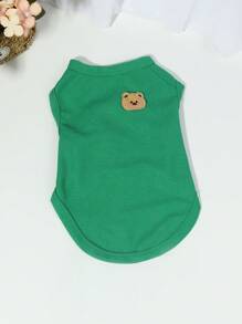 1 Vải Gấu Miếng Dán Trang Trí Bể Thú Cưng Cho Chó Mèo Cho Mùa Xuân Hè - màu xanh lá - Xem 2